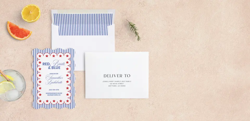 Front with Envelope Liner
