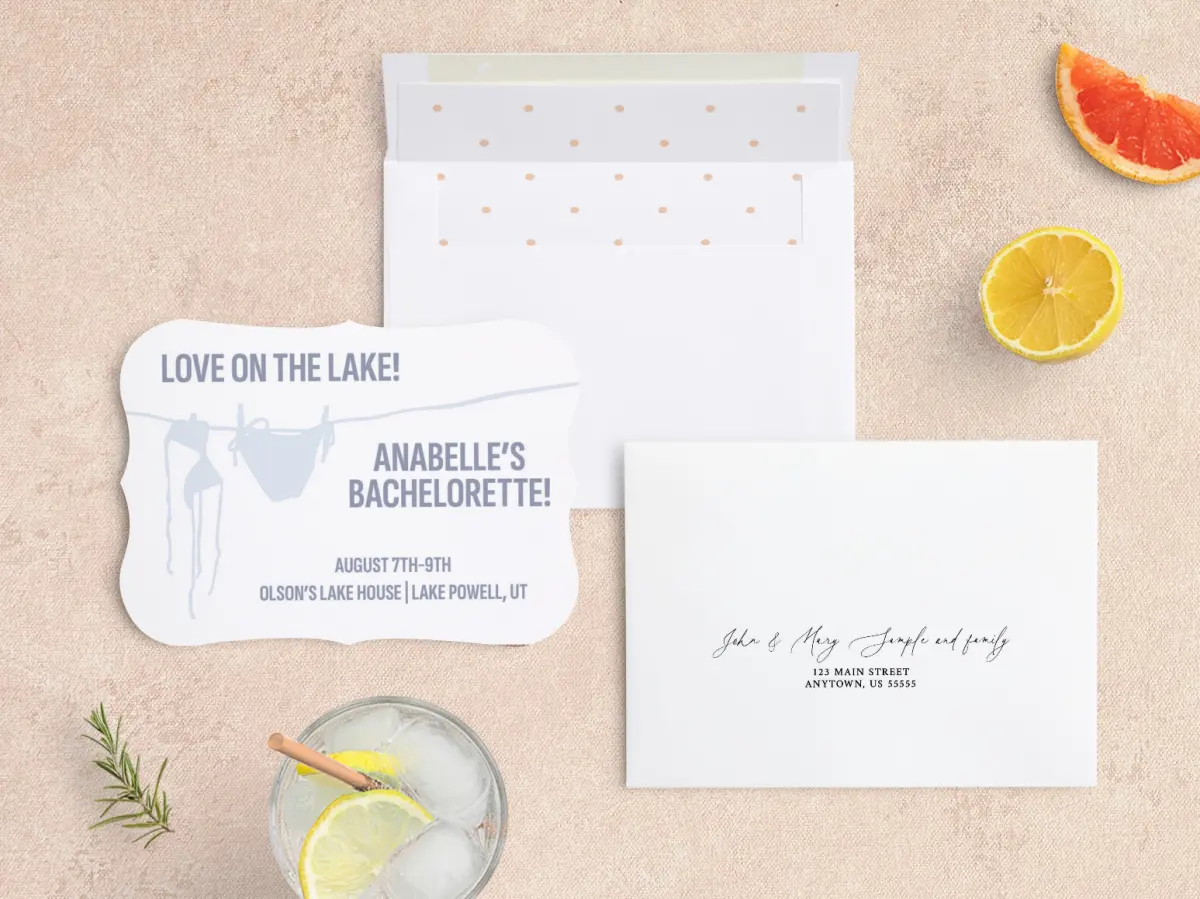 Front with Envelope Liner