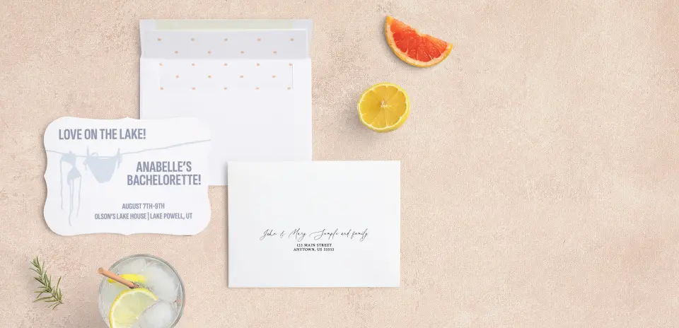 Front with Envelope Liner