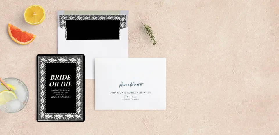 Front with Envelope Liner