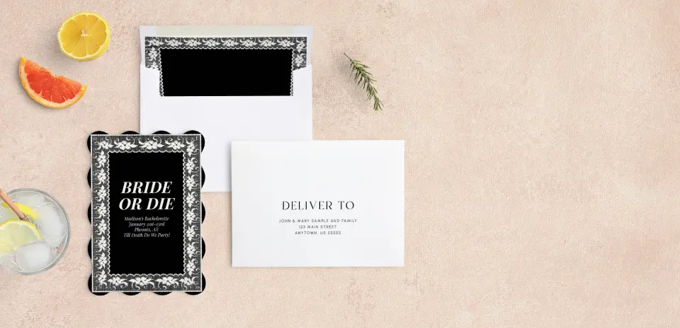 Front with Envelope Liner