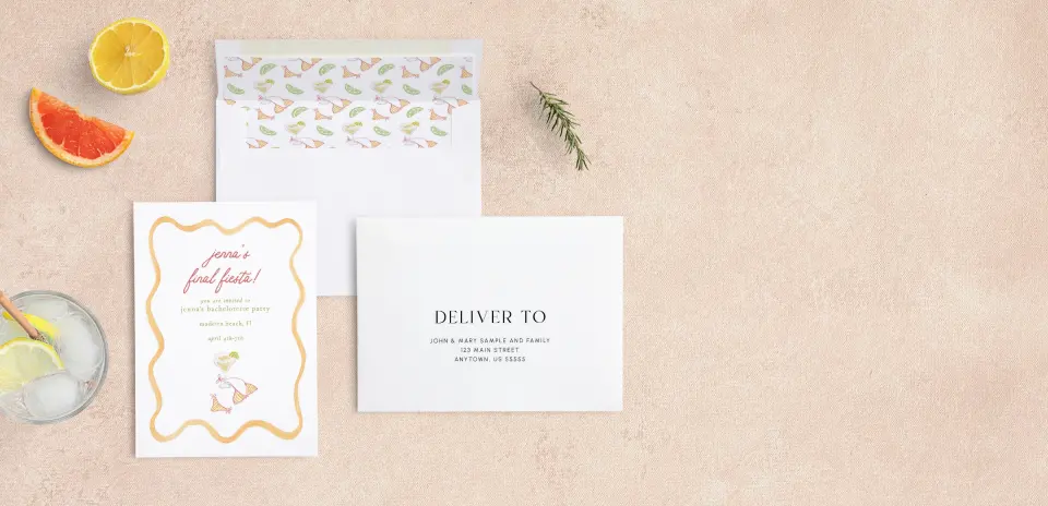 Front with Envelope Liner