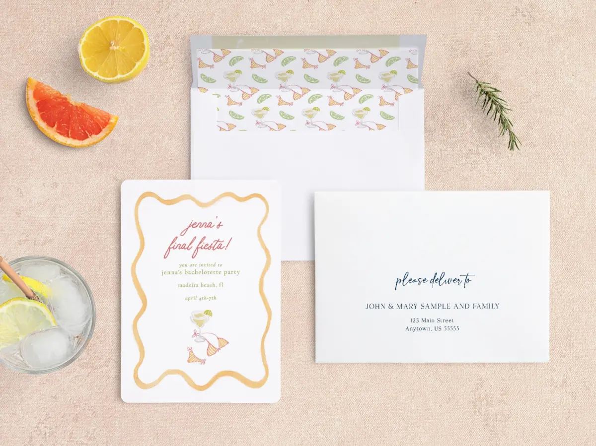 Front with Envelope Liner