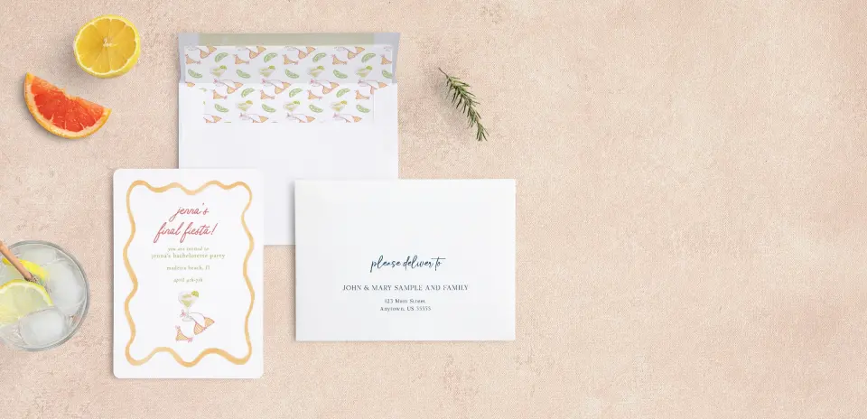 Front with Envelope Liner
