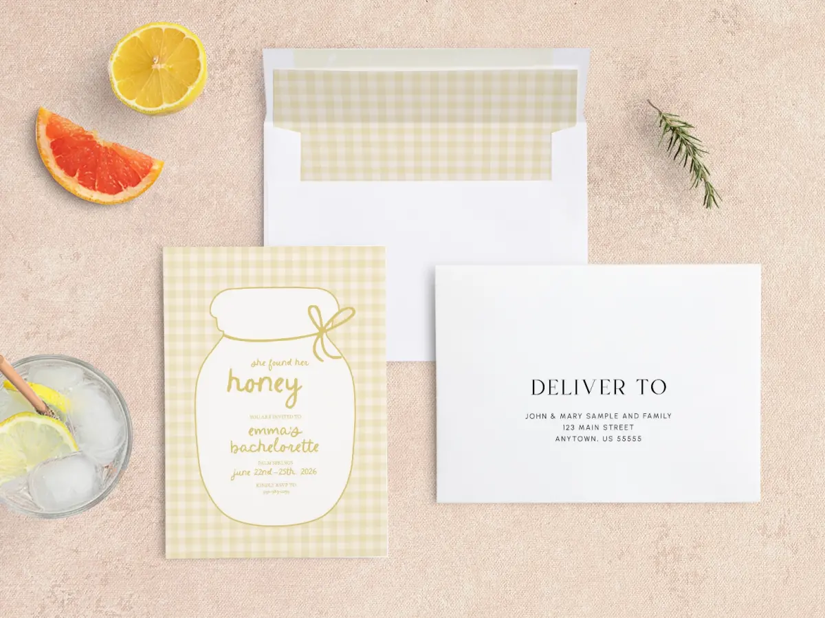 Front with Envelope Liner