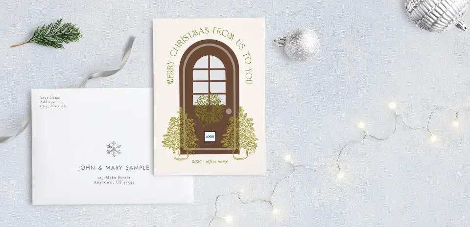 Front with Envelope Design