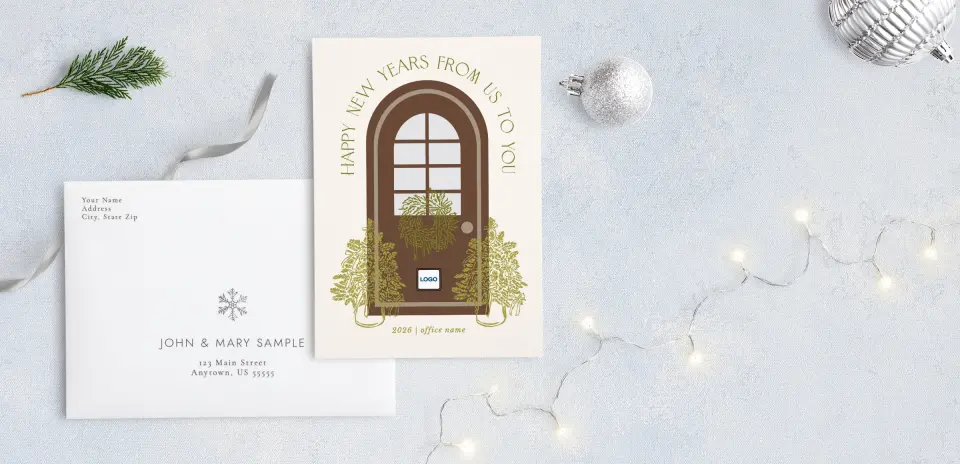 Front with Envelope Design