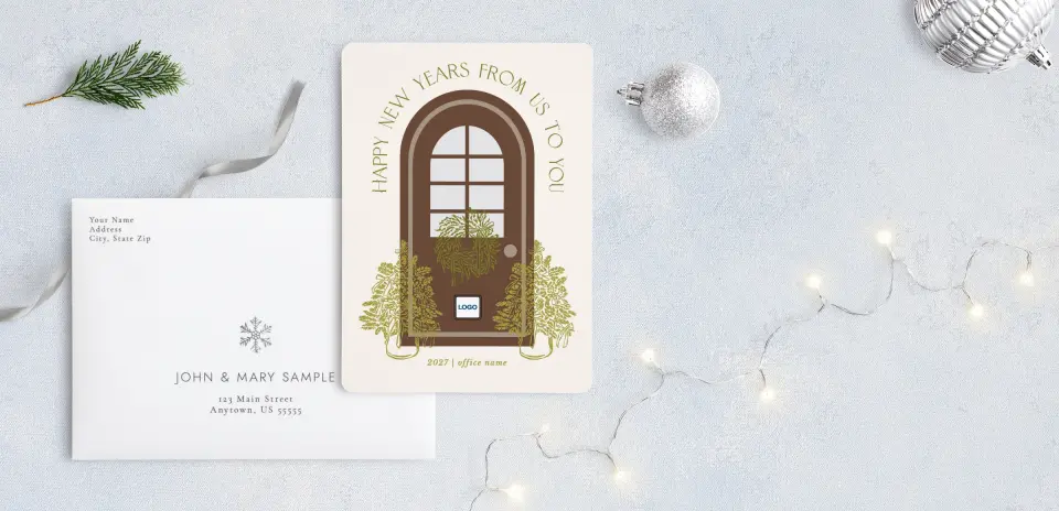 Front with Envelope Design