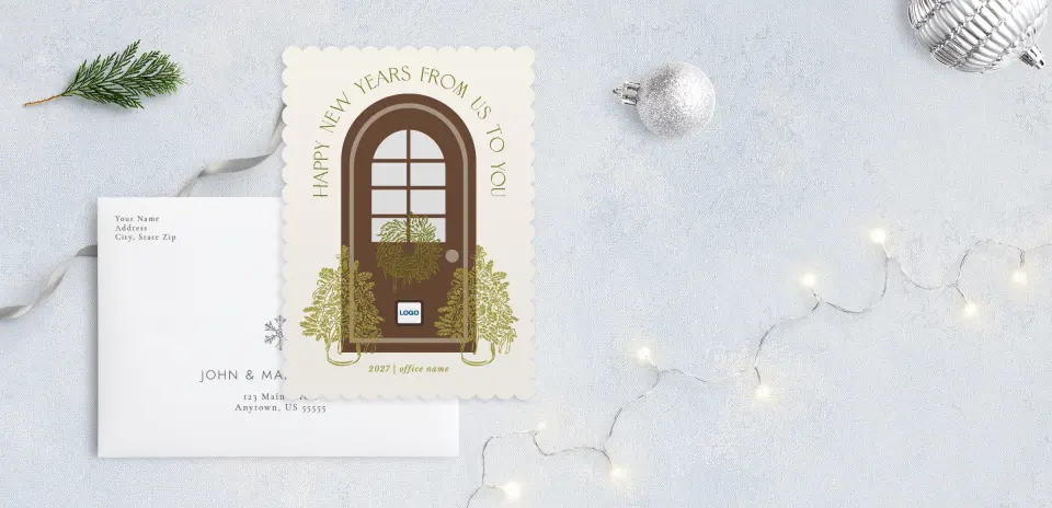 Front with Envelope Design