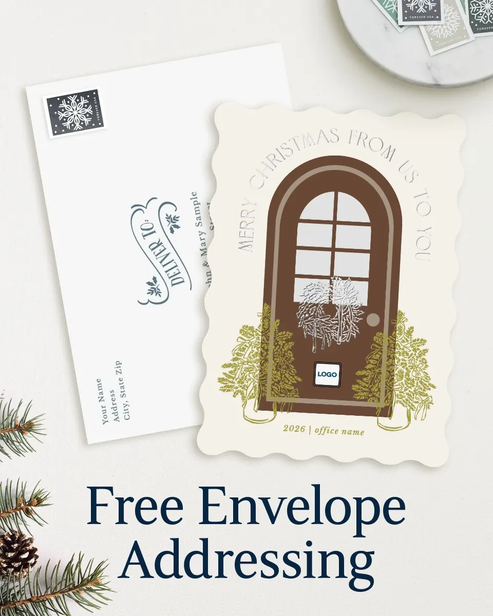 Wavy Christmas Cards