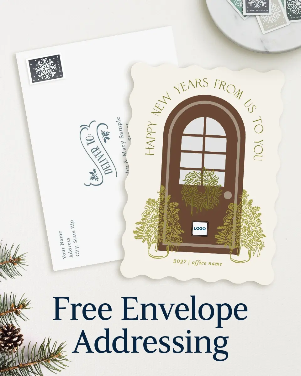 Wavy Christmas Cards