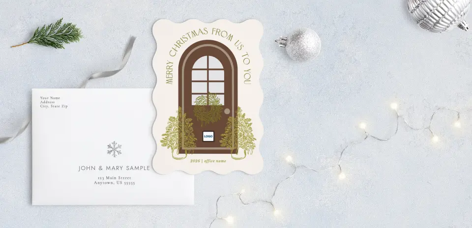 Front with Envelope Design