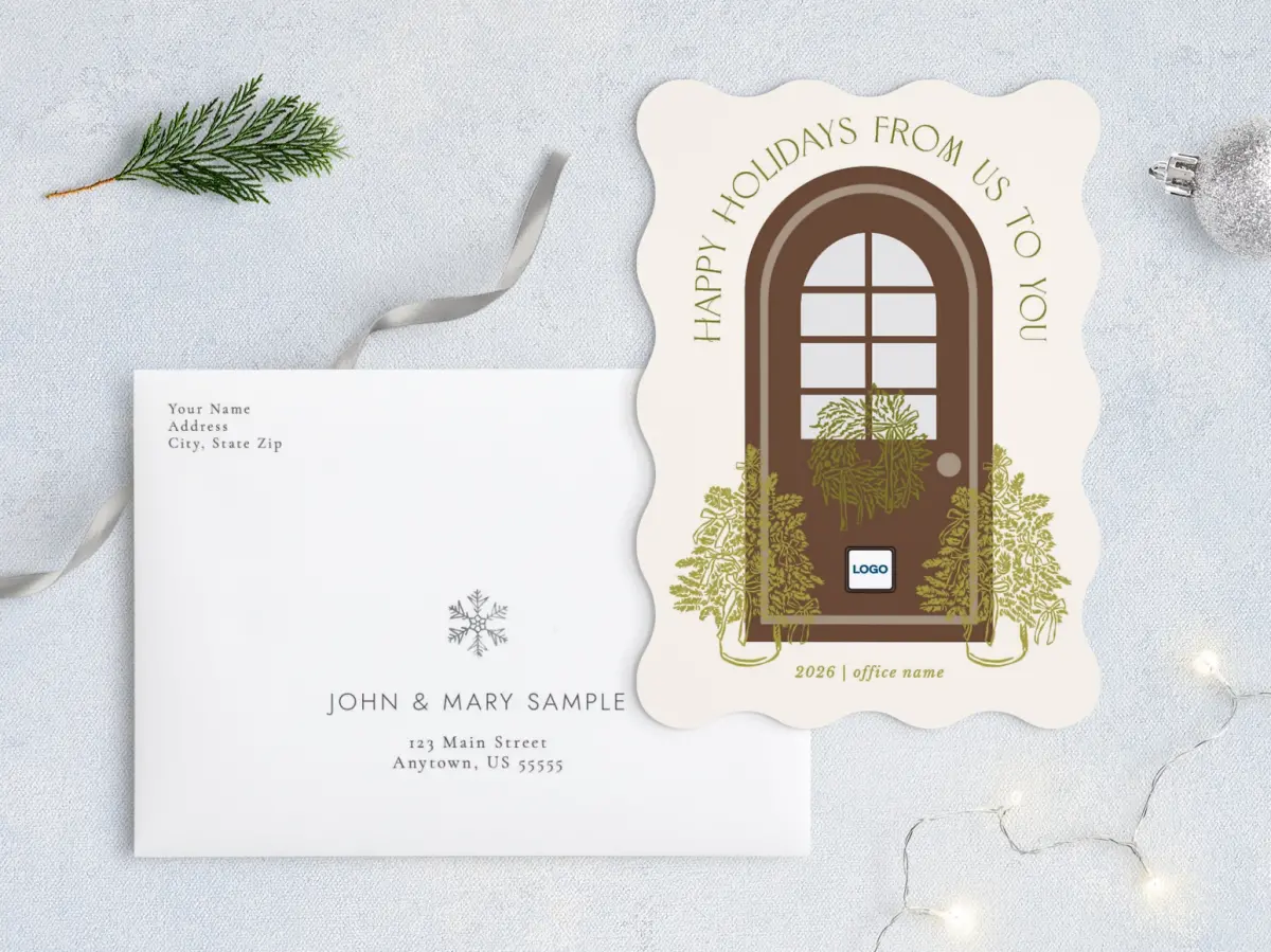 Front with Envelope Design