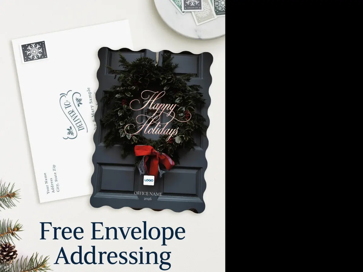 Wavy Christmas Cards
