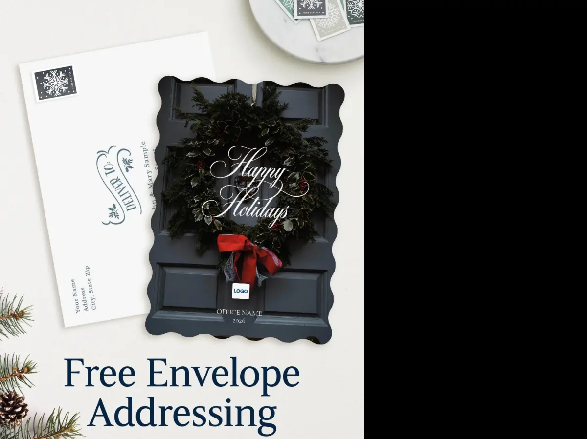 Wavy Christmas Cards