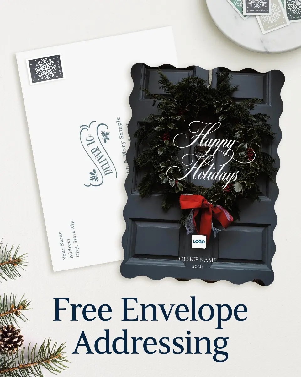 Wavy Christmas Cards