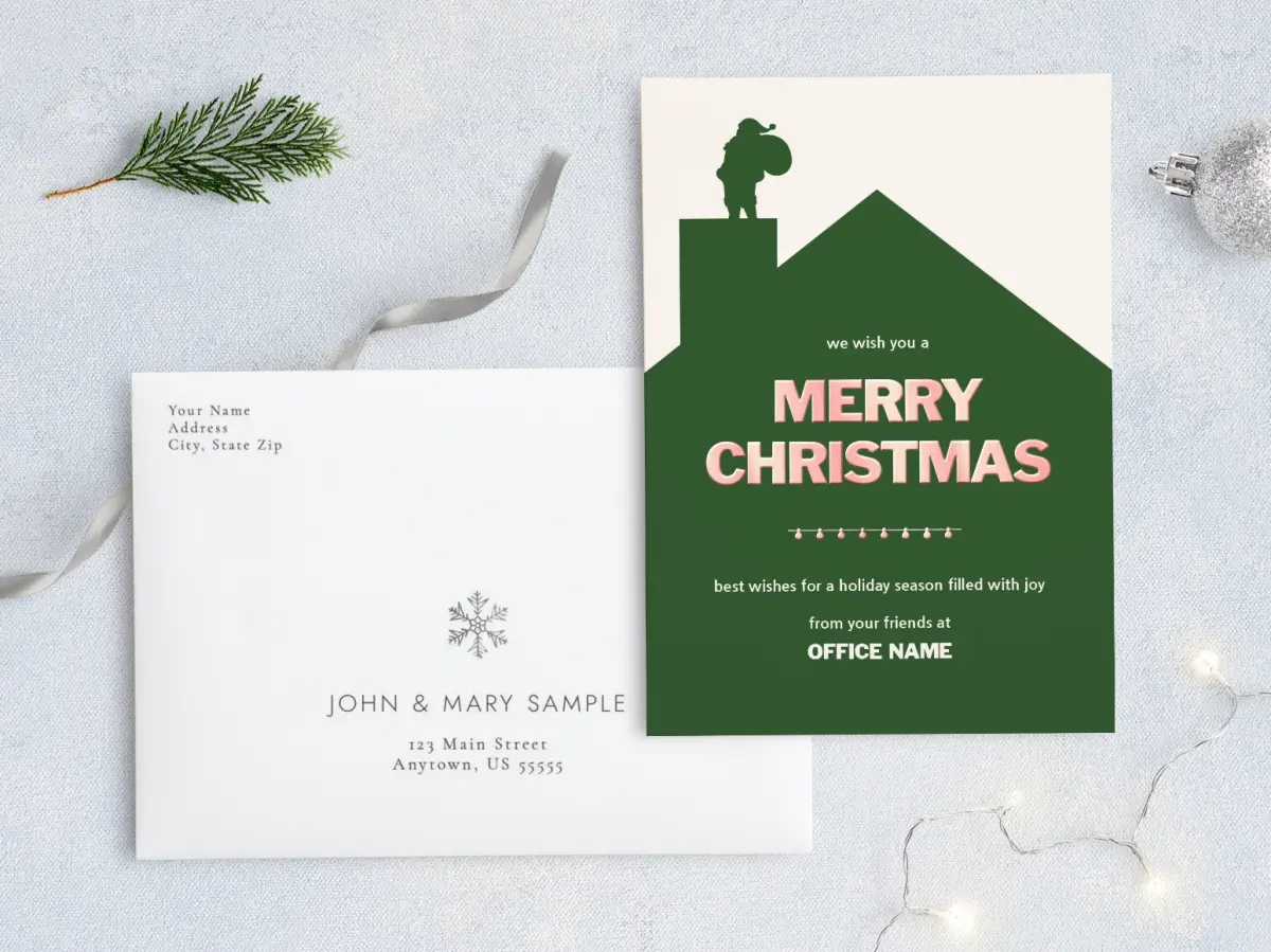 Front with Envelope Design