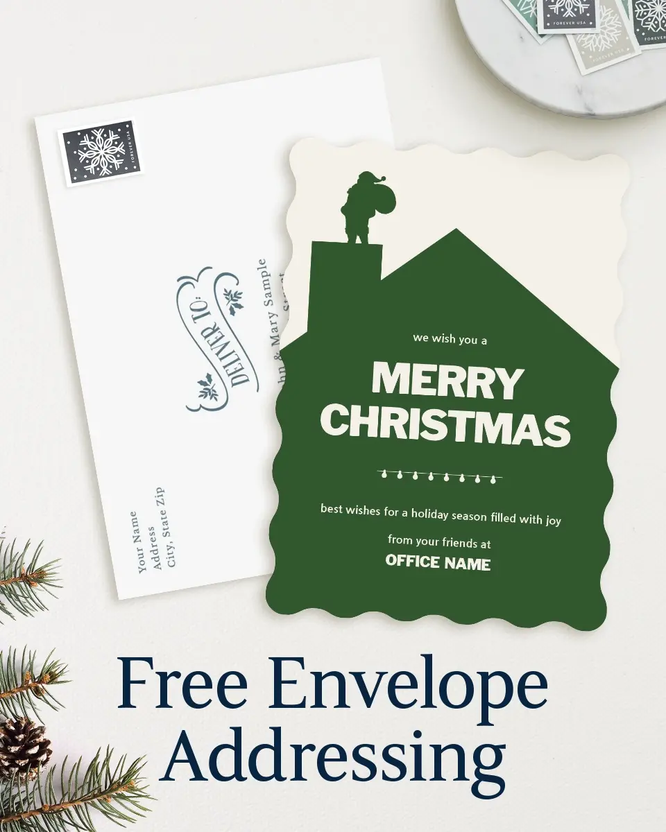 Wavy Christmas Cards