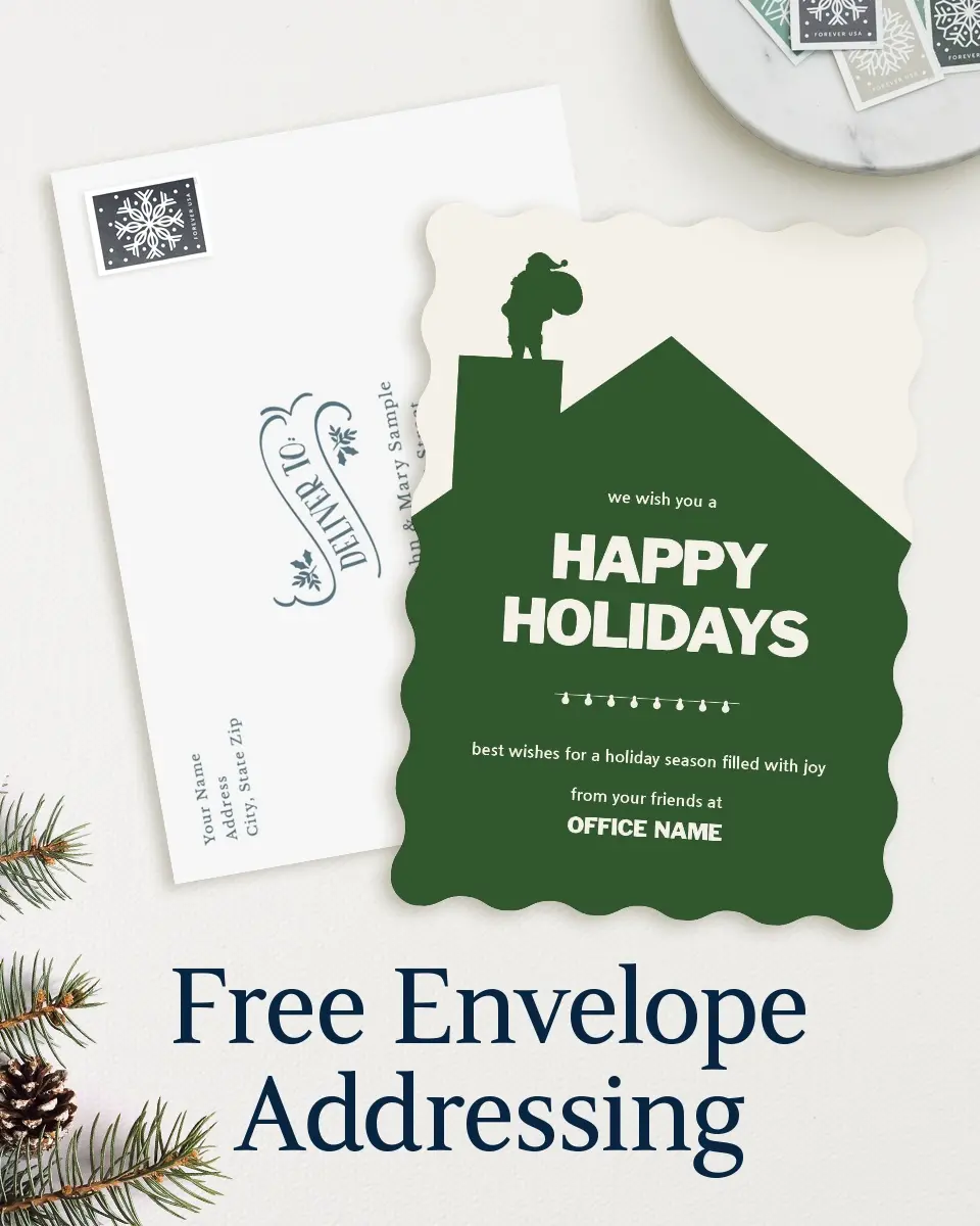 Wavy Christmas Cards