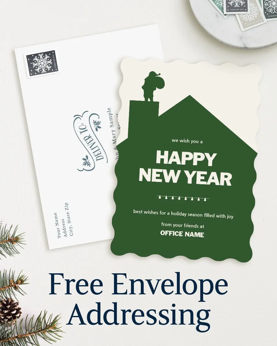 Wavy Christmas Cards