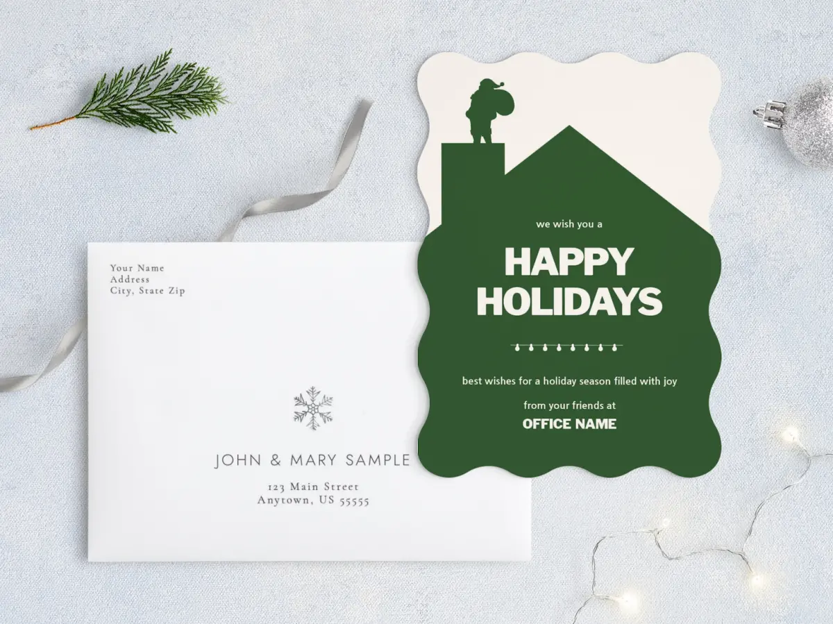 Front with Envelope Design