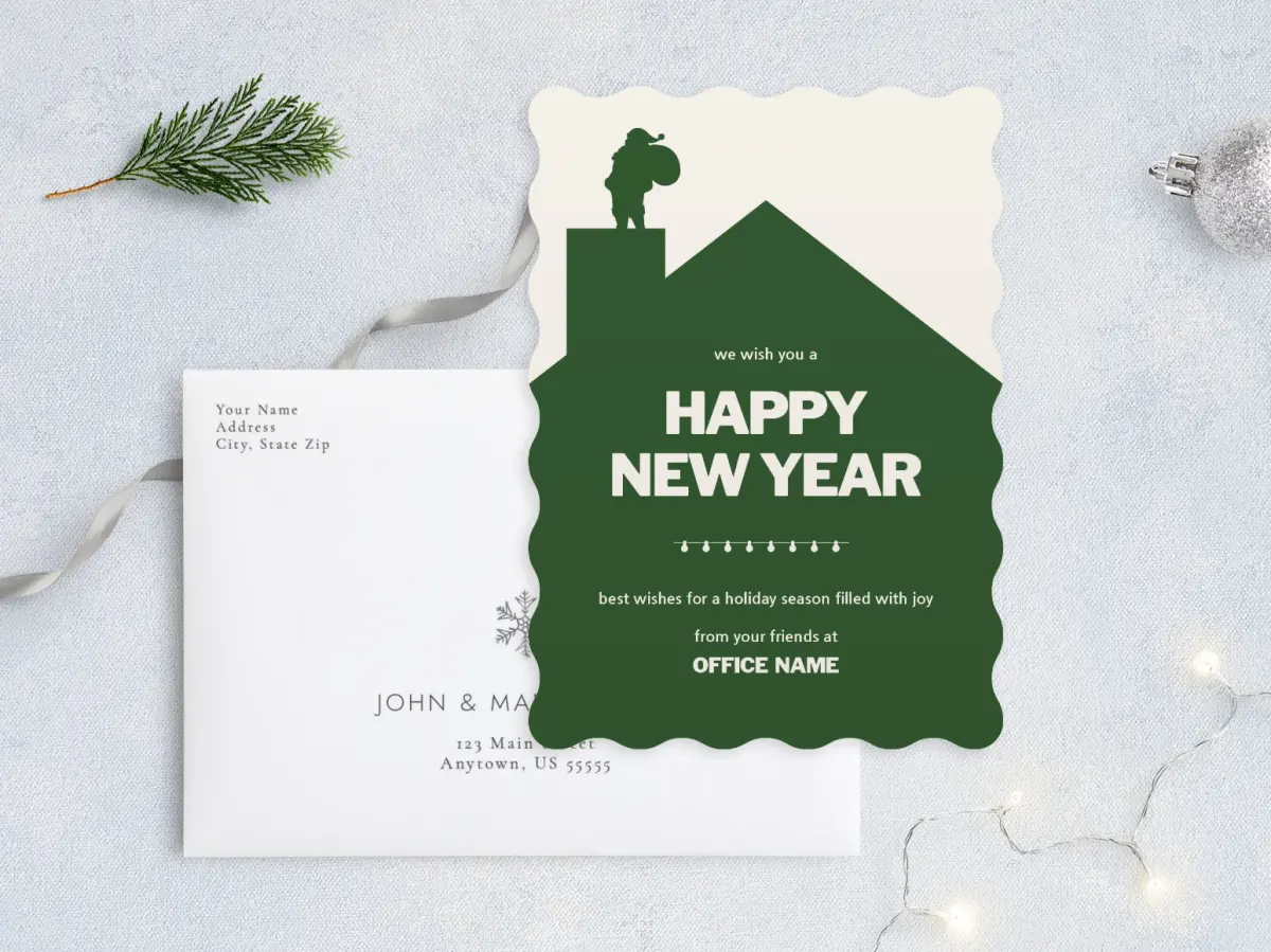 Front with Envelope Design