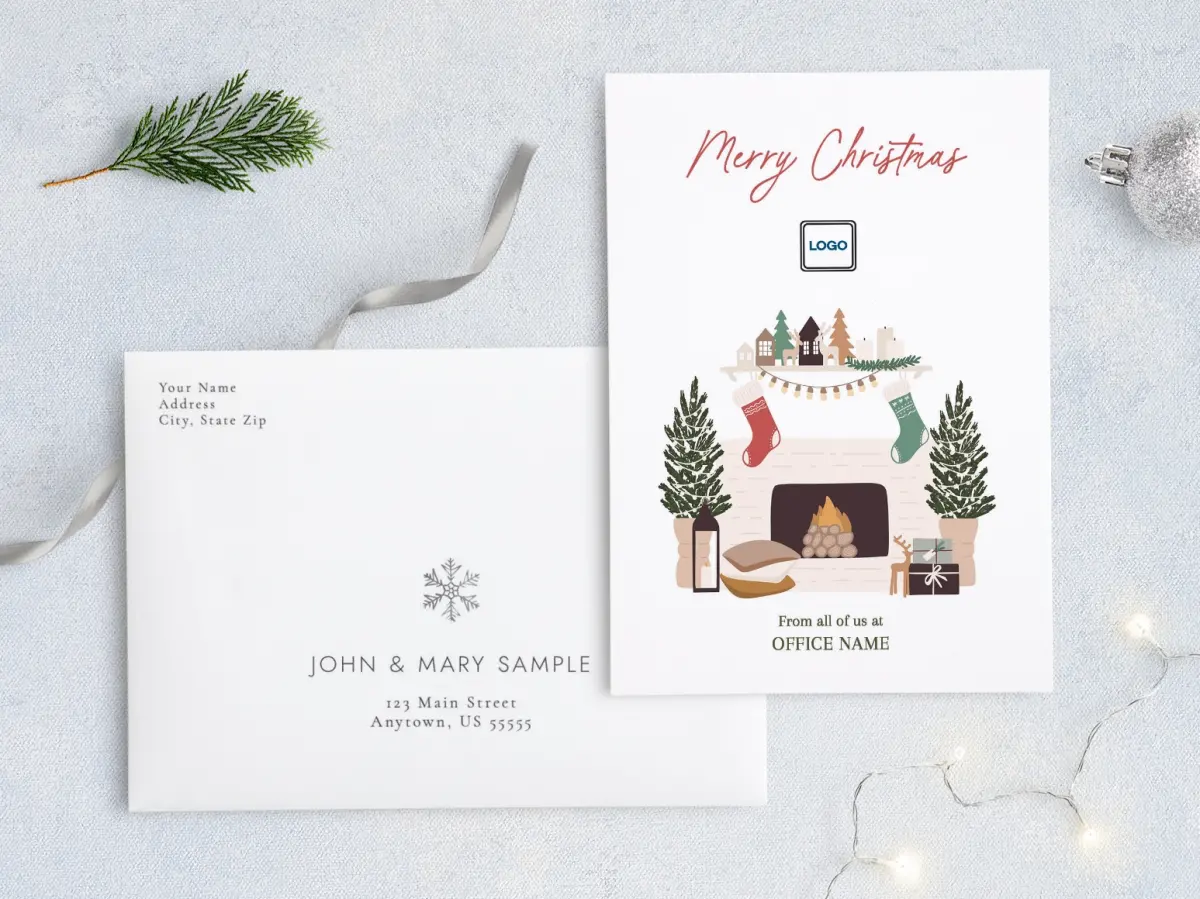 Front with Envelope Design