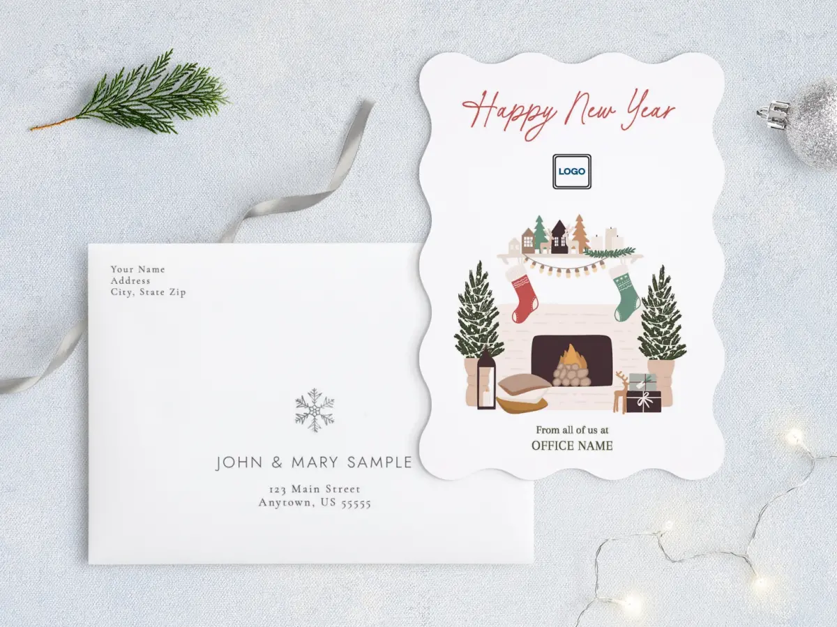 Front with Envelope Design