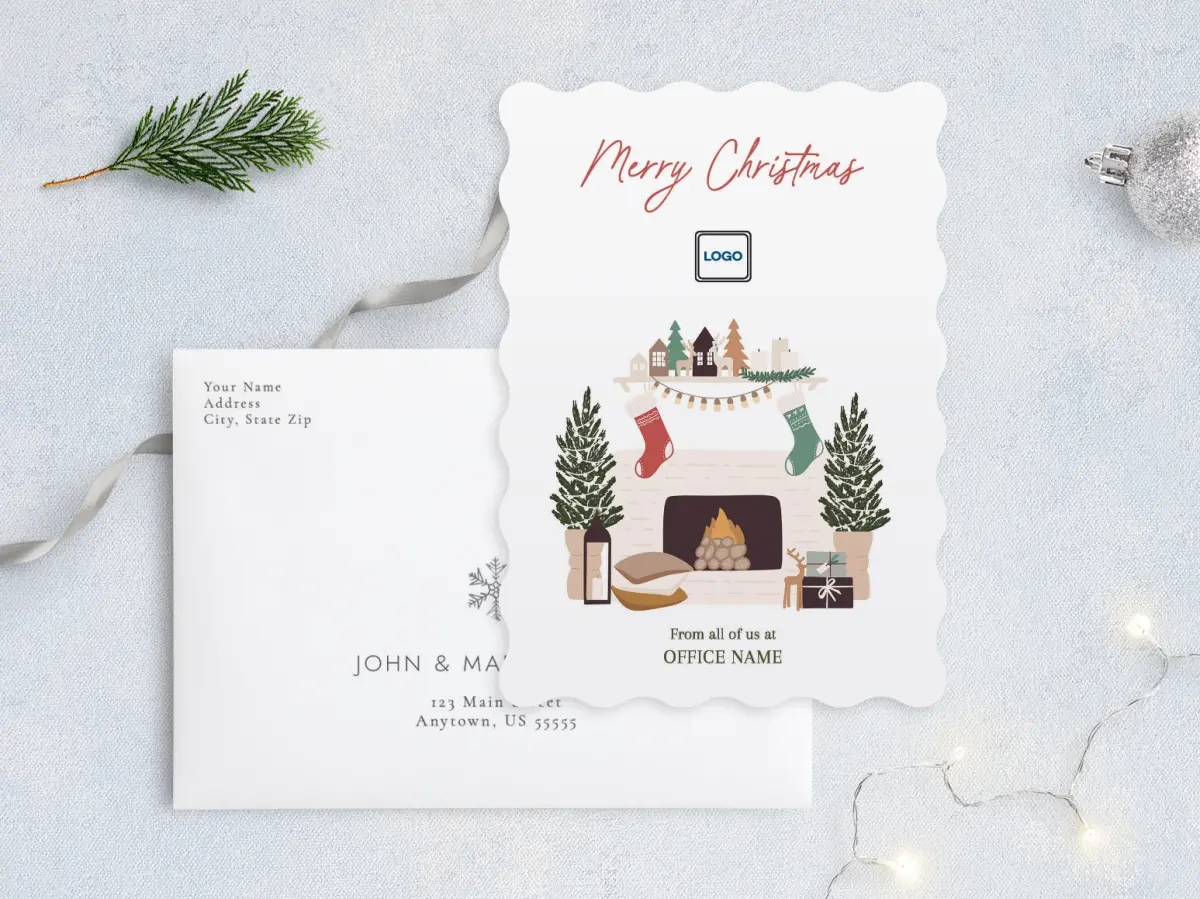 Front with Envelope Design