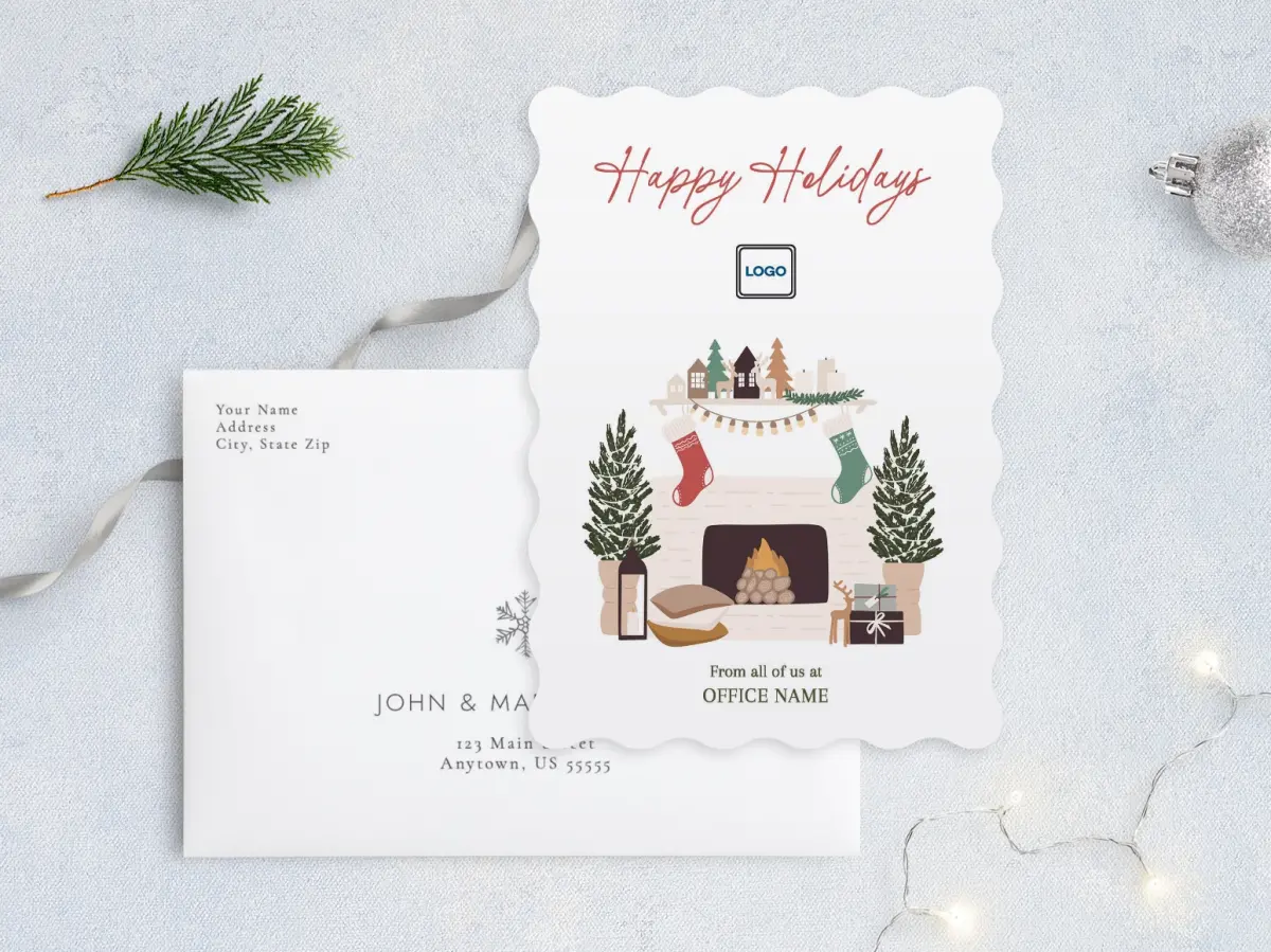 Front with Envelope Design