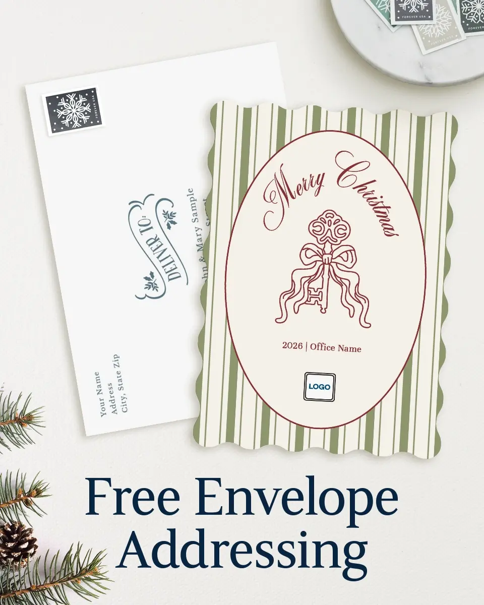 Wavy Christmas Cards