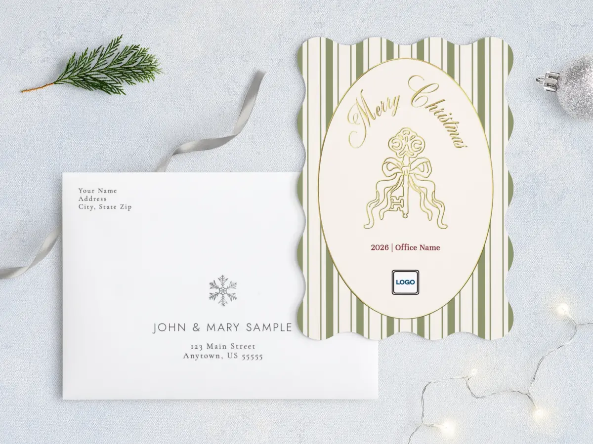 Front with Envelope Design