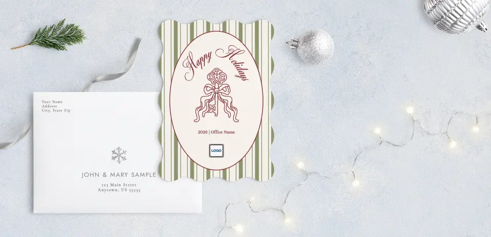 Front with Envelope Design