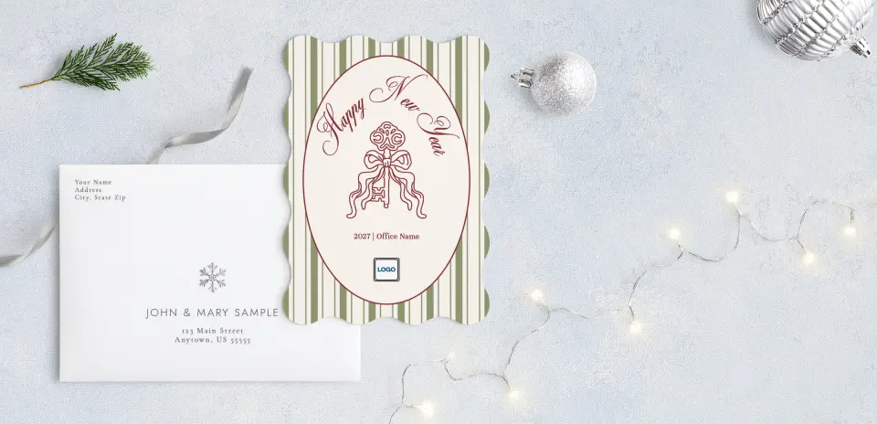 Front with Envelope Design