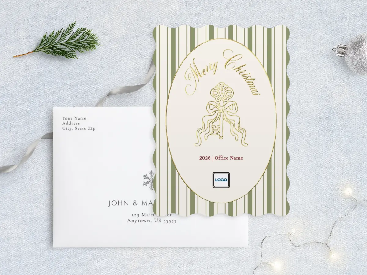 Front with Envelope Design