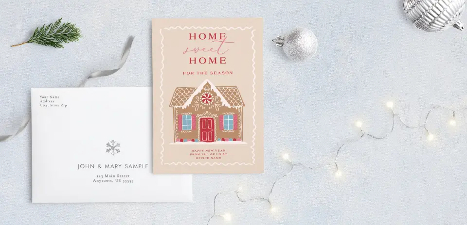 Front with Envelope Design