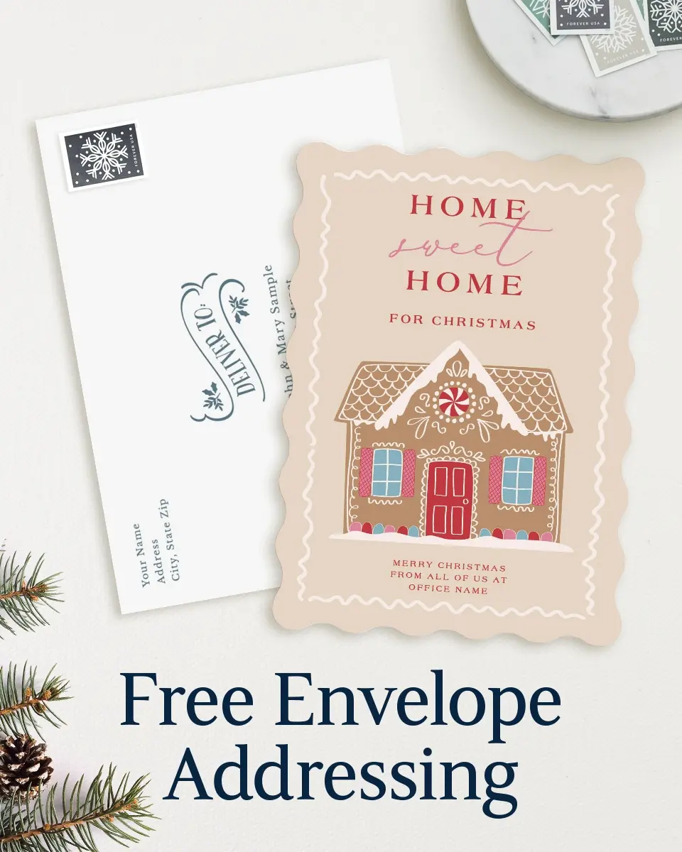 Wavy Christmas Cards