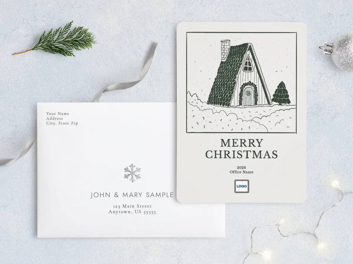 Front with Envelope Design