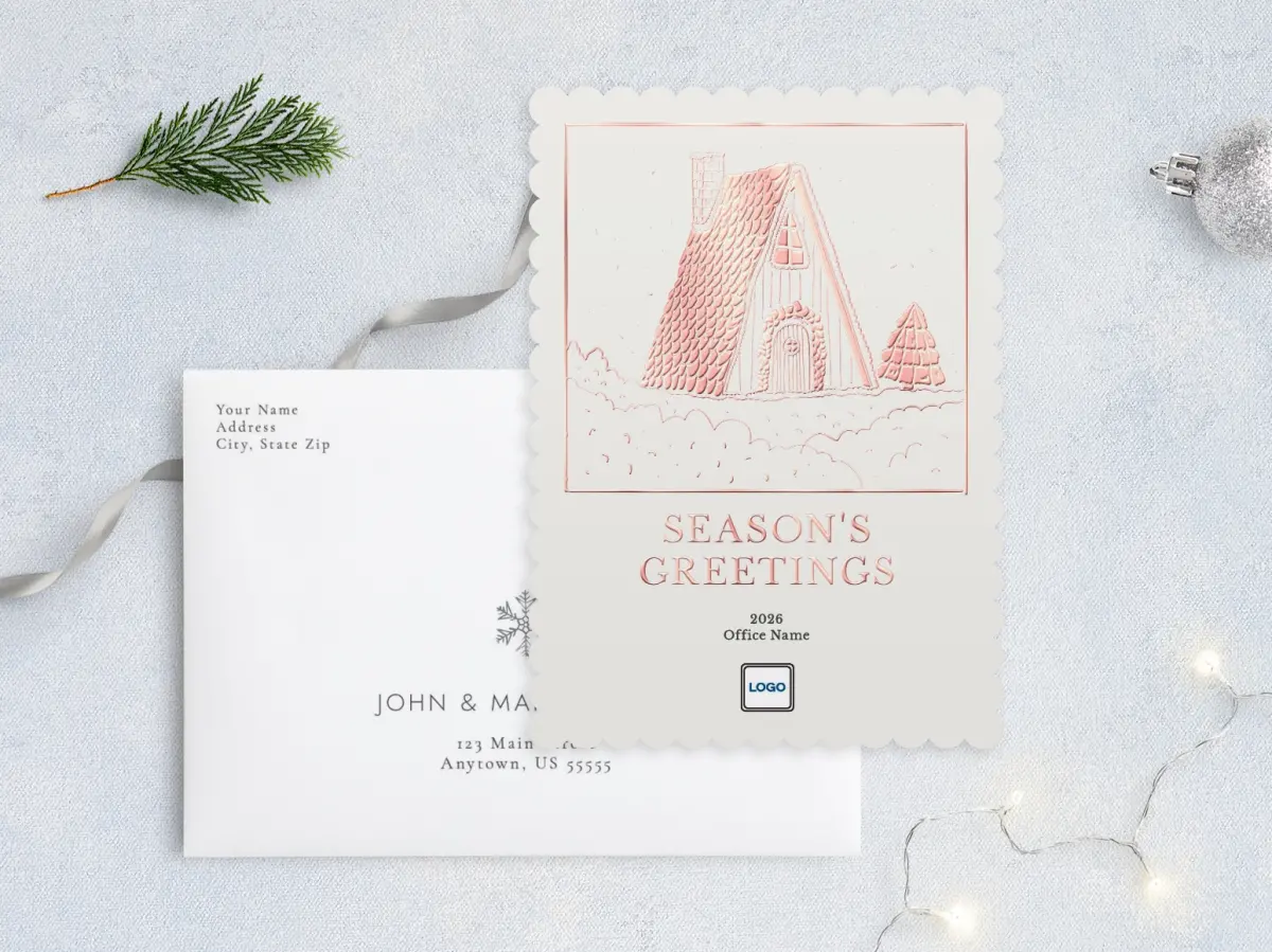 Front with Envelope Design