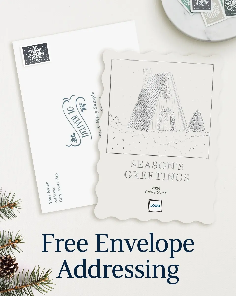 Wavy Christmas Cards