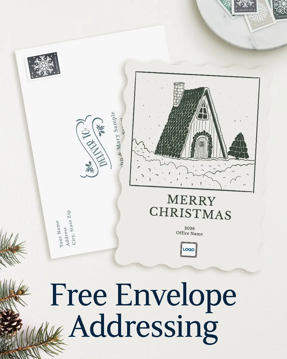 Wavy Christmas Cards