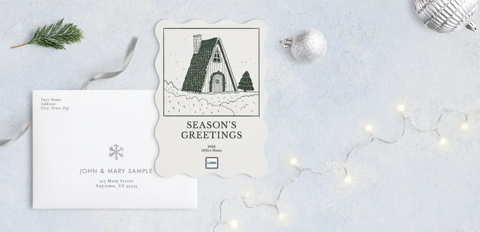 Front with Envelope Design