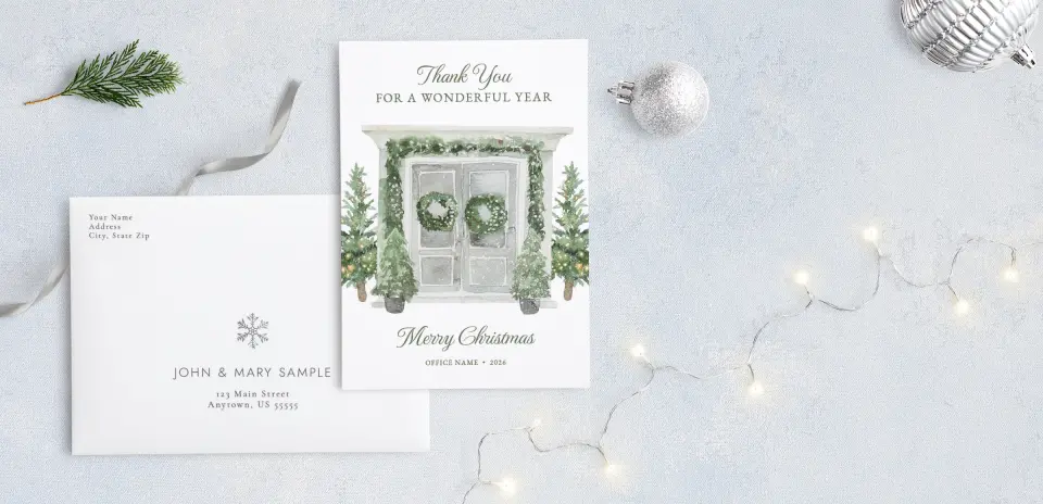 Front with Envelope Design
