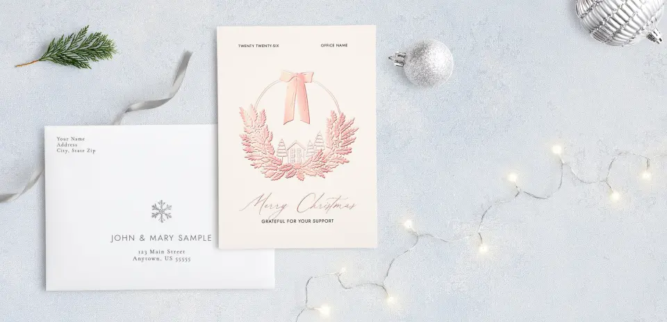 Front with Envelope Design
