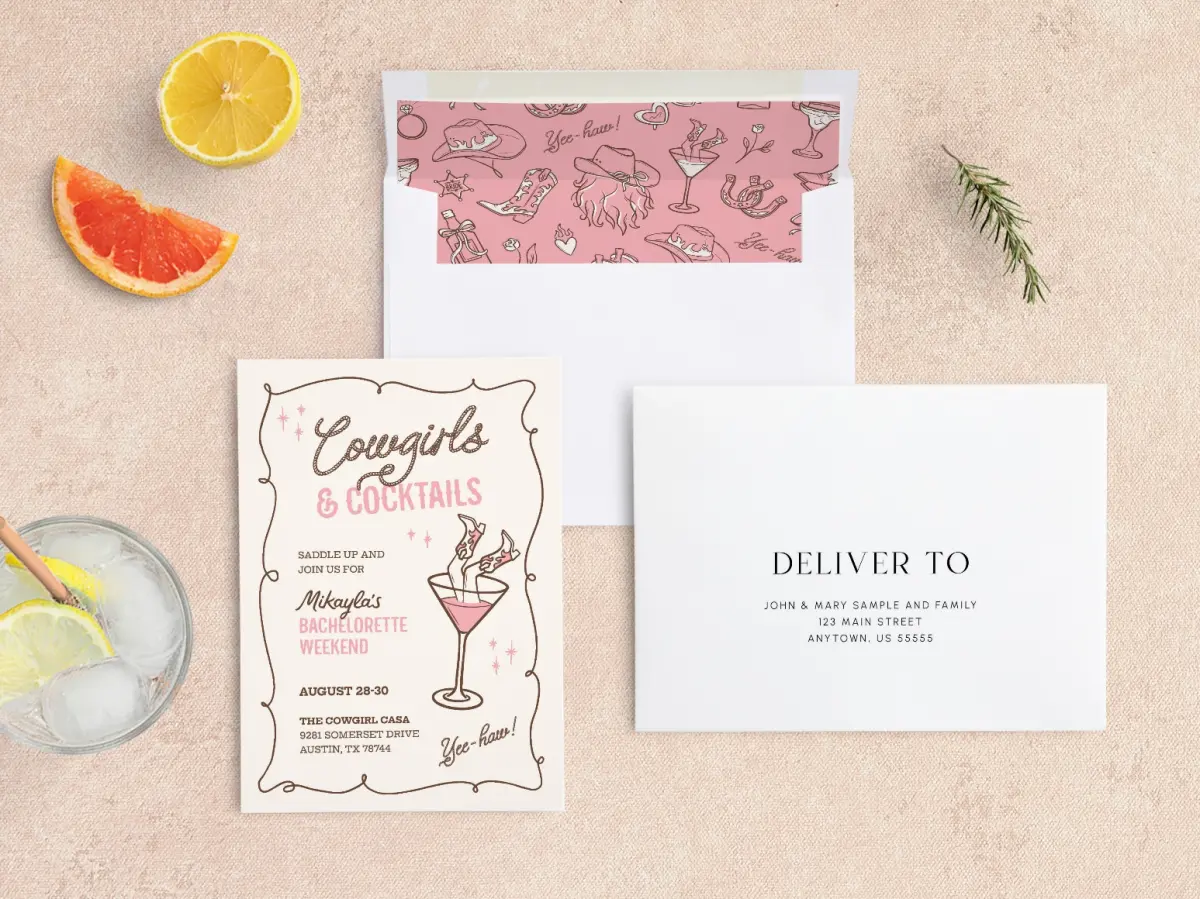Front with Envelope Liner