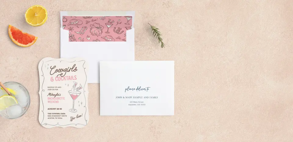 Front with Envelope Liner
