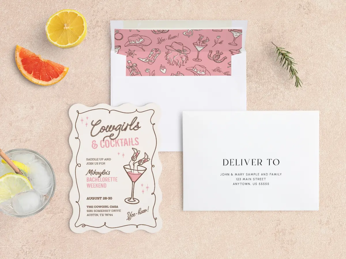 Front with Envelope Liner