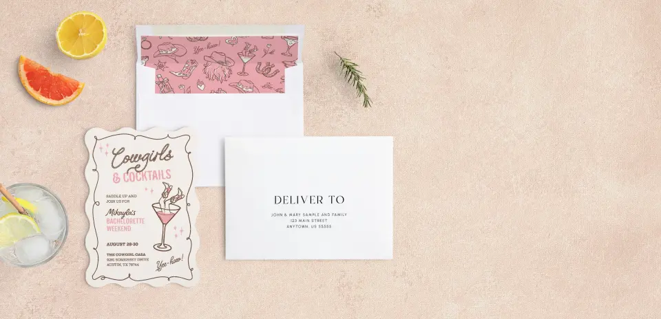 Front with Envelope Liner