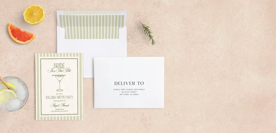 Front with Envelope Liner