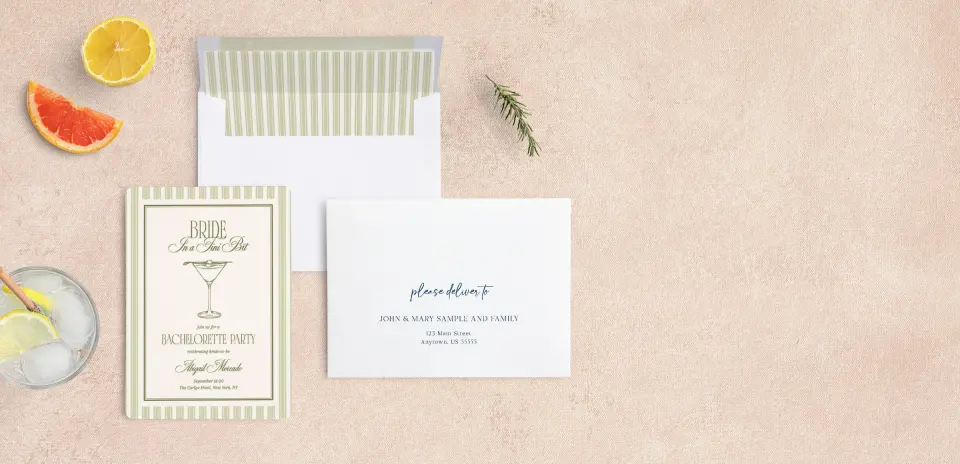 Front with Envelope Liner
